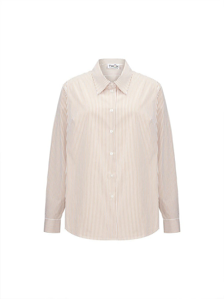 10 Striped Shirt - Ochre