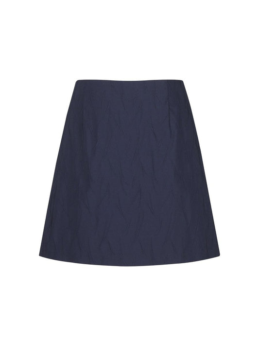 10 A-Line Mini Skirt - Navy