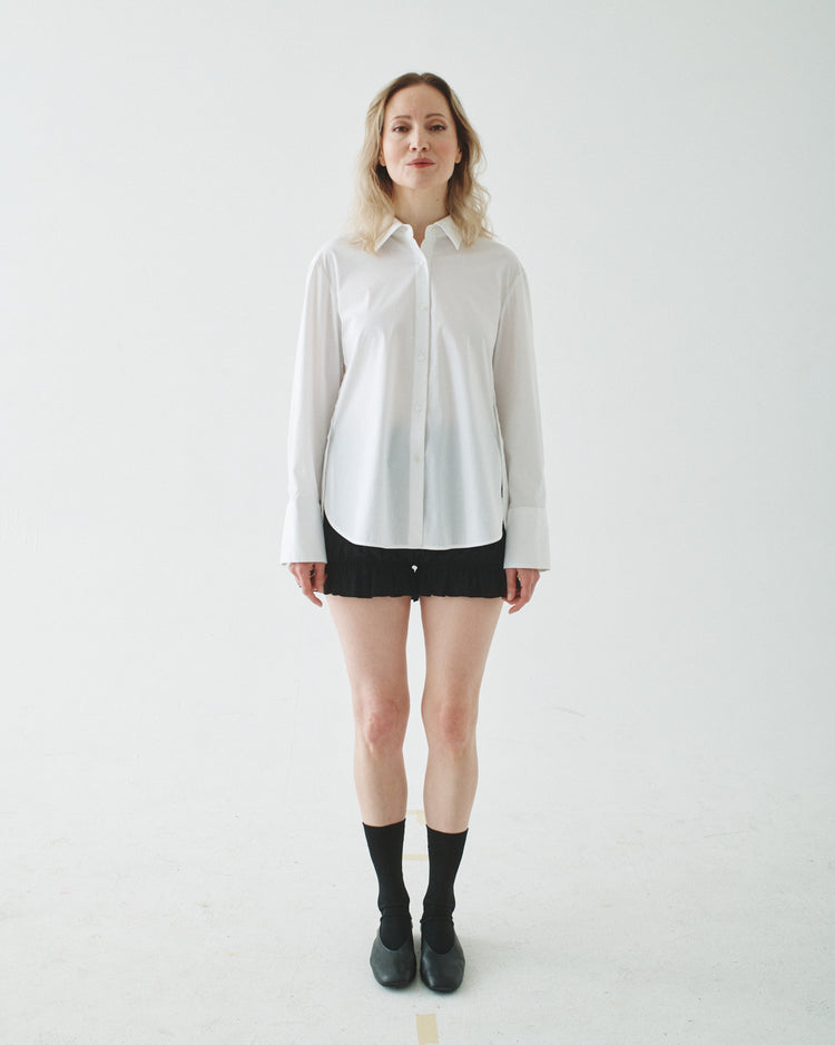 09 Side Vent Shirt - White