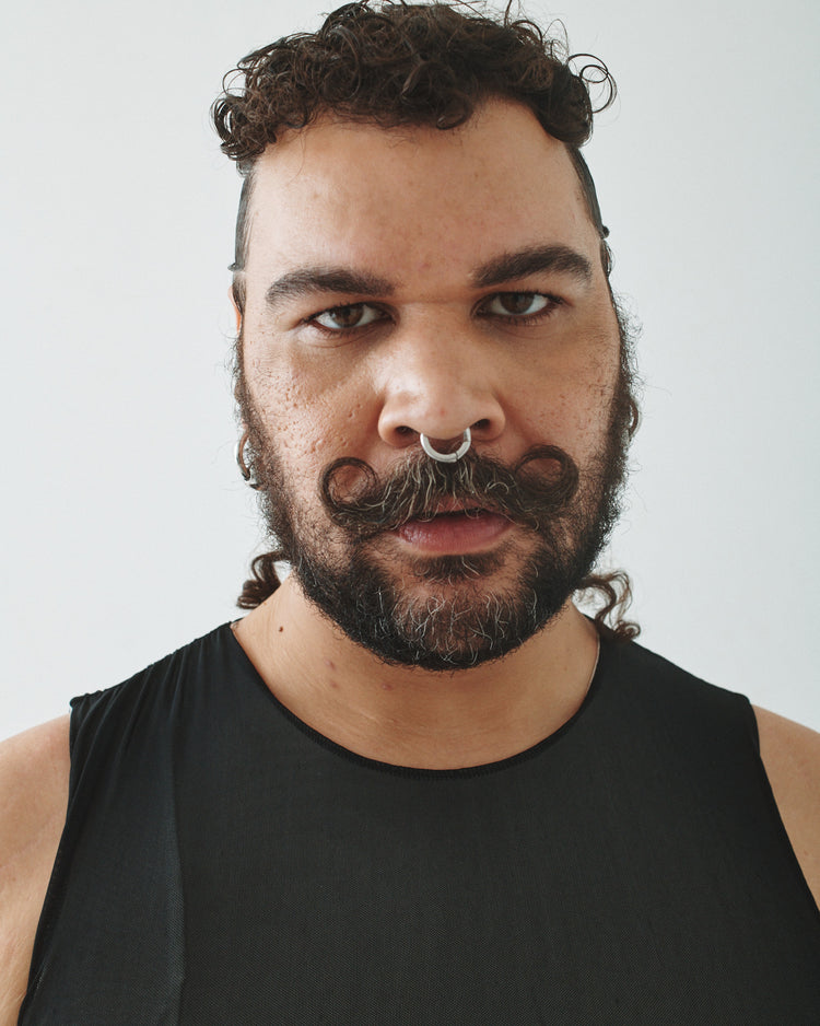 09 Mesh Gallery Dress - Black