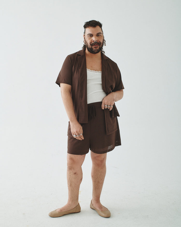 09 Mesh Bowler - Brown