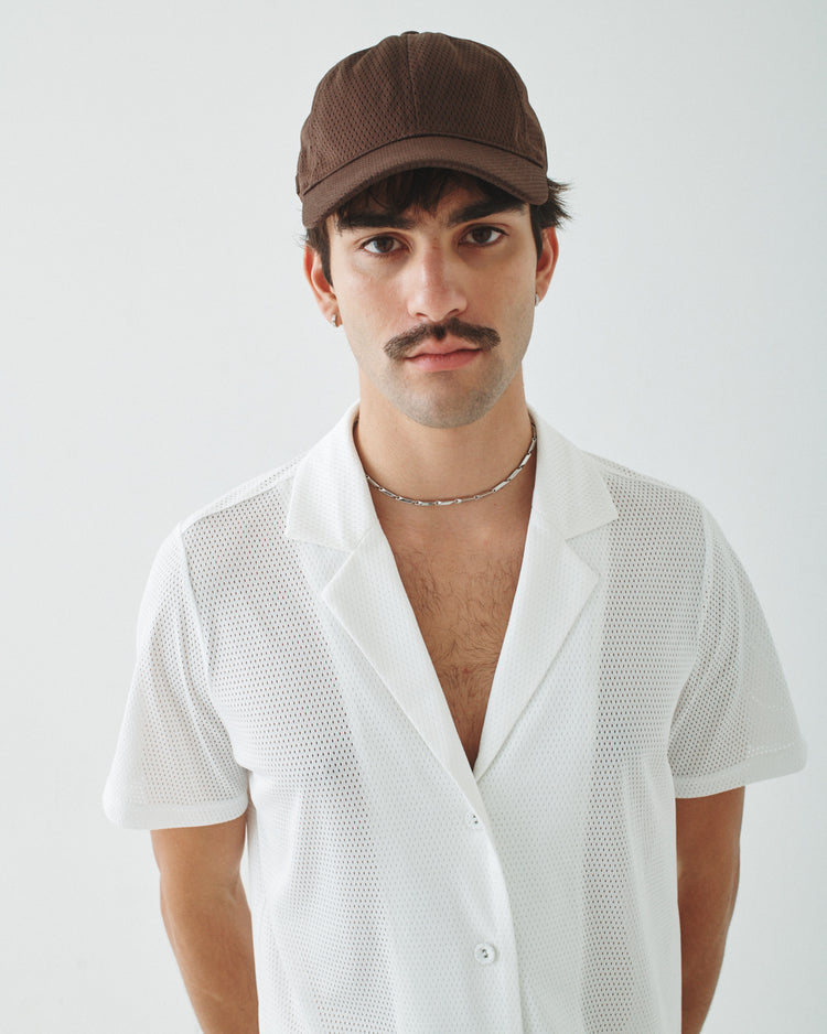 09 Mesh Cap - Brown