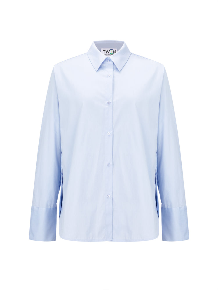 09 Side Vent Shirt - Periwinkle