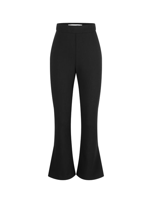 09 Kick Flare Crop - Black