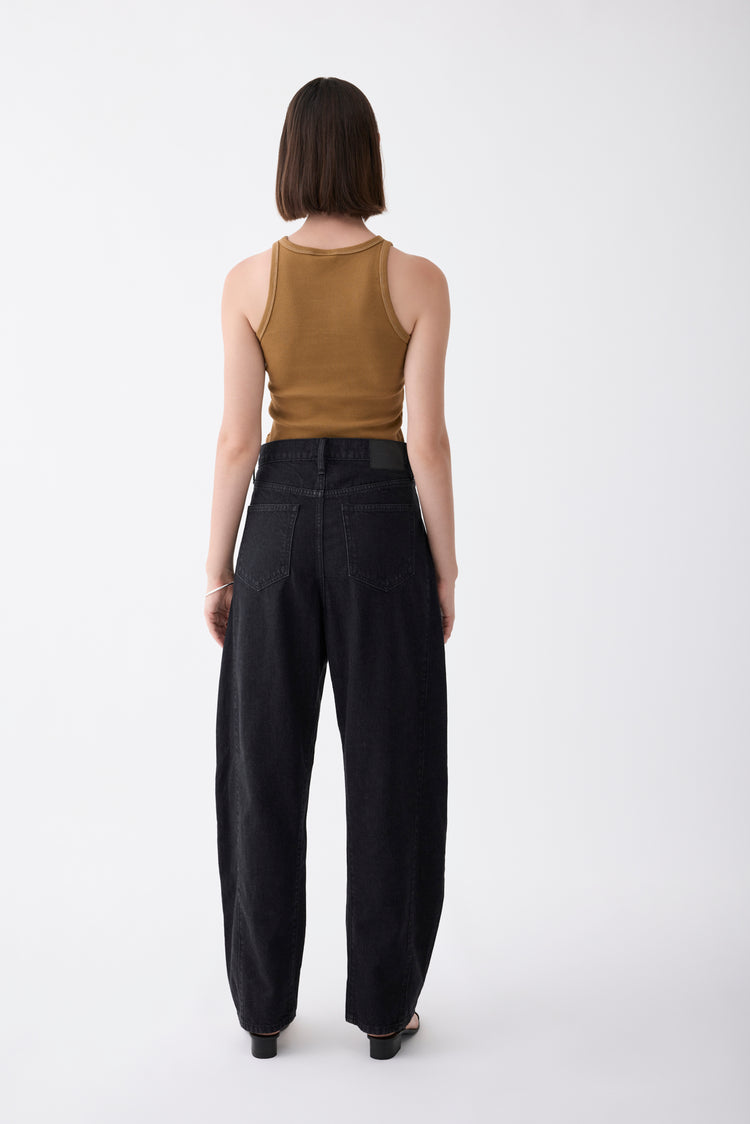 Utah Mid Slouchy Jean - Black