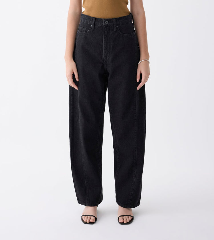 Utah Mid Slouchy Jean - Black