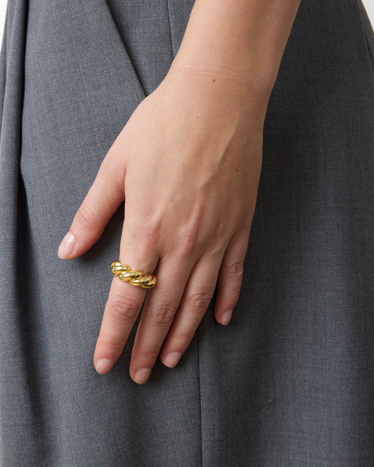 Christine Ring - Gold Plated