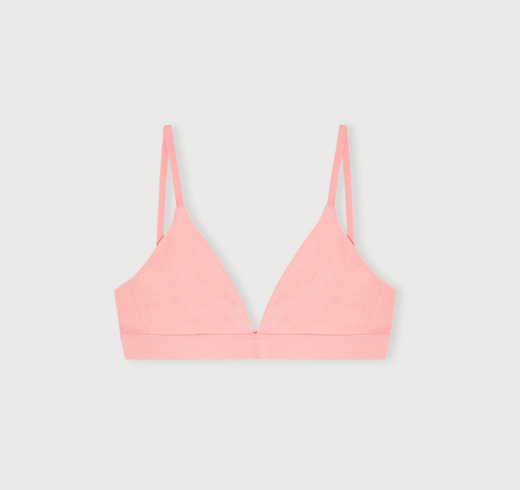 Core Triangle Bralette - Pink