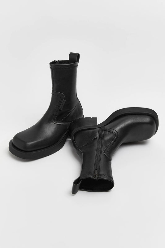 New Oliana Black Ankle Boots