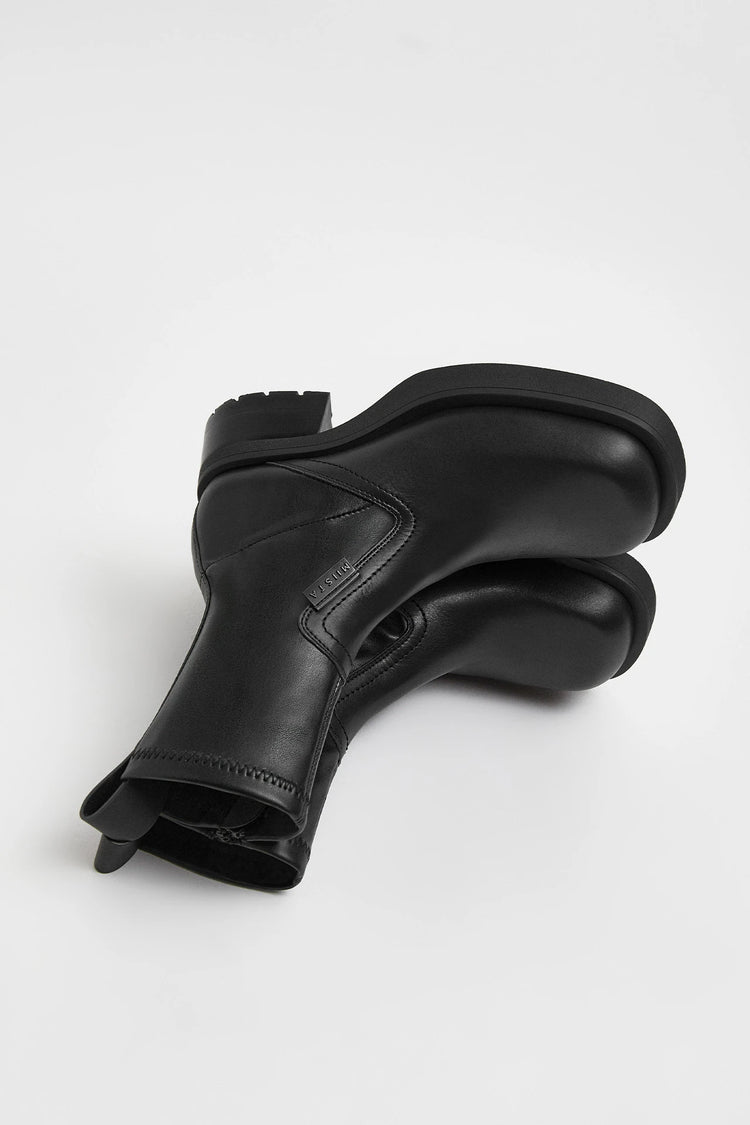 New Oliana Black Ankle Boots