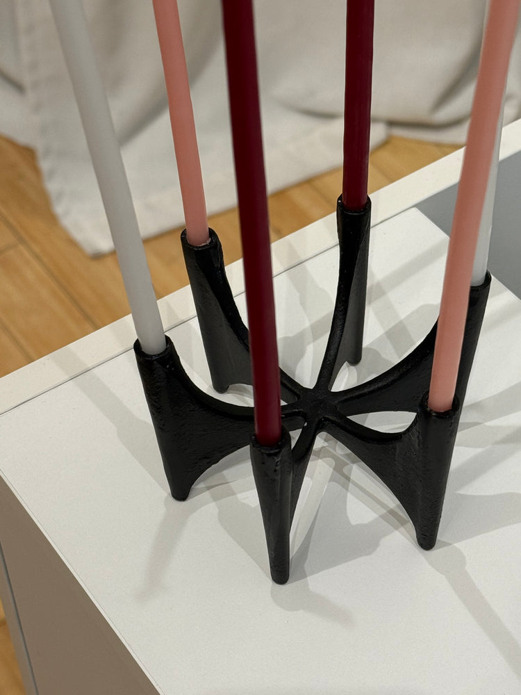 Dansk Cast Iron Fiesta & Candles