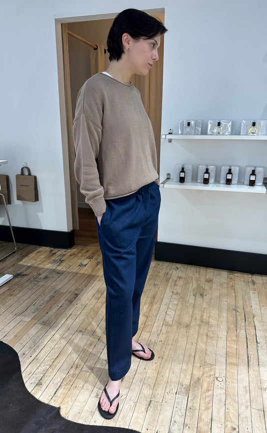 Cafe Pant - Blue