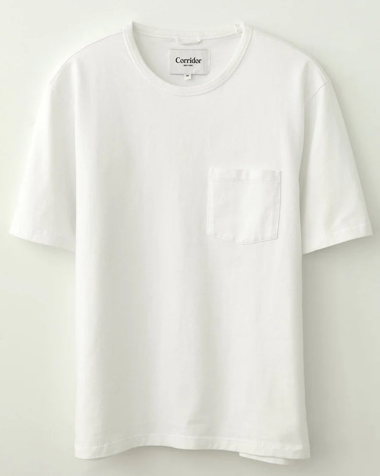 Garment Dye Tee - White