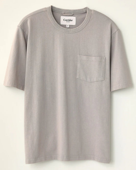 Garment Dye Tee - Oyster Grey
