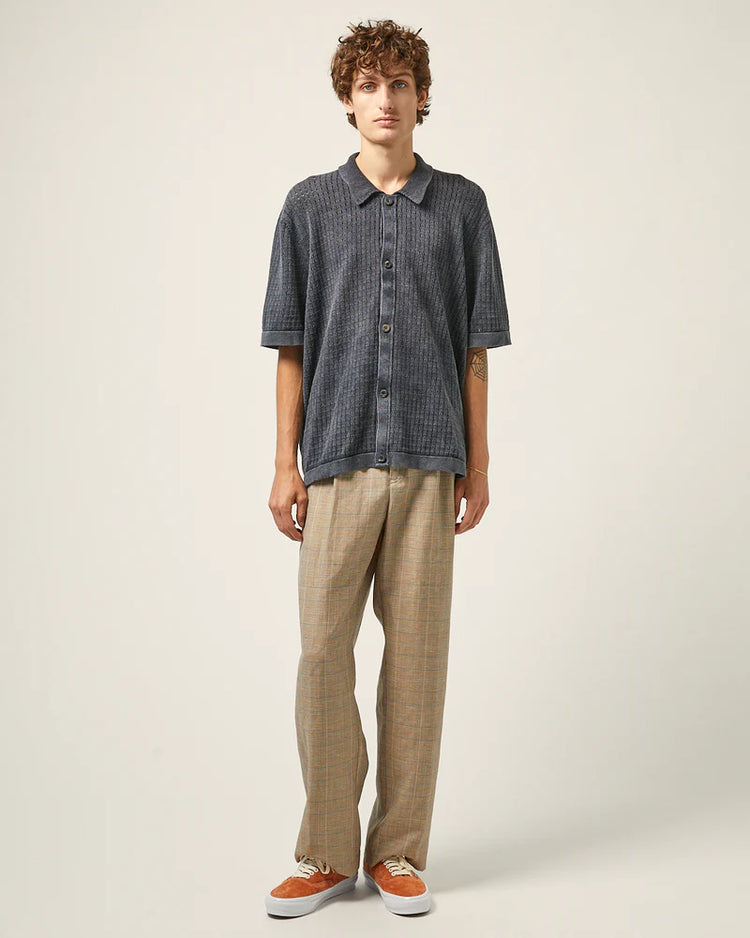 Washed Pointelle - Black