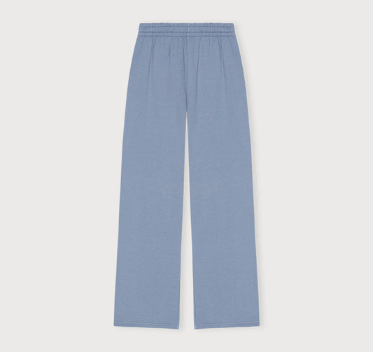 Straight Leg Sweats - Misty Blue