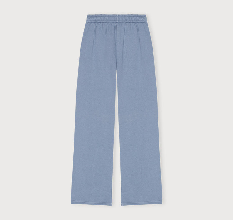 Straight Leg Sweats - Misty Blue