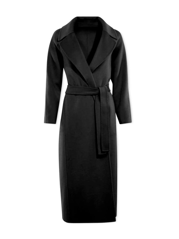 02 Wool Coat - Black
