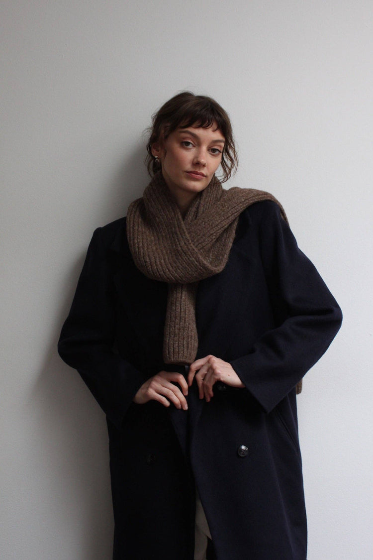 CeCe Alpaca Scarf - Umber