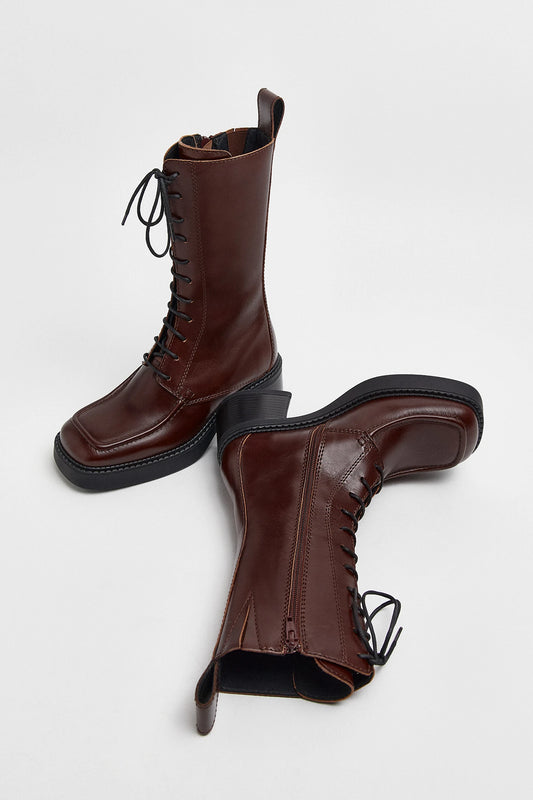 Agustina Brown Boots