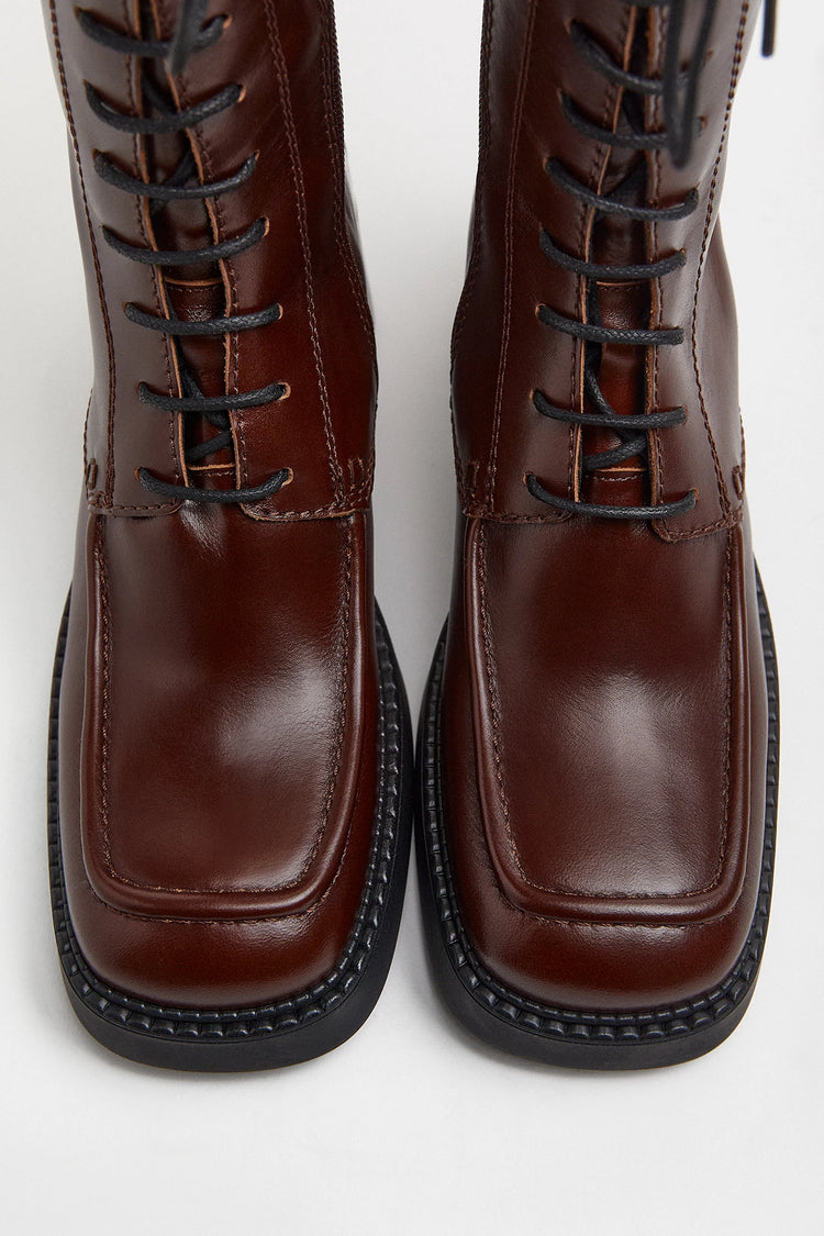 Agustina Brown Boots