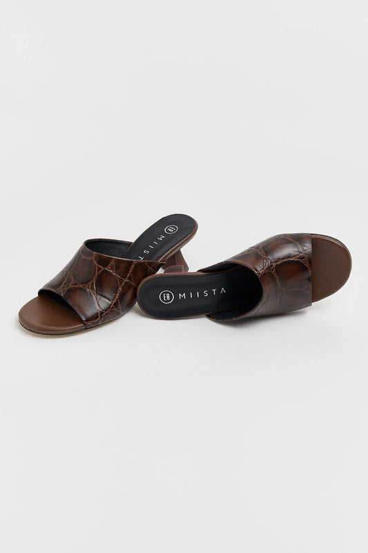 Talita Brown Mule
