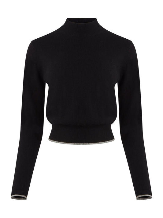 04 Cashmere Turtleneck - Black