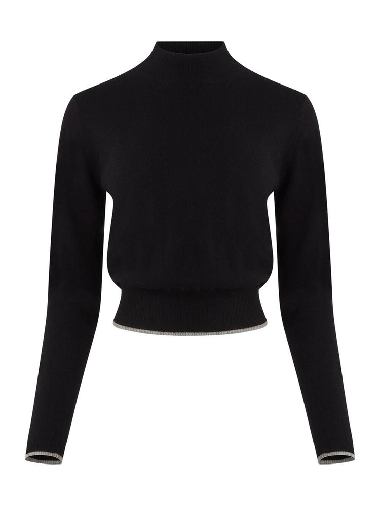 04 Cashmere Turtleneck - Black