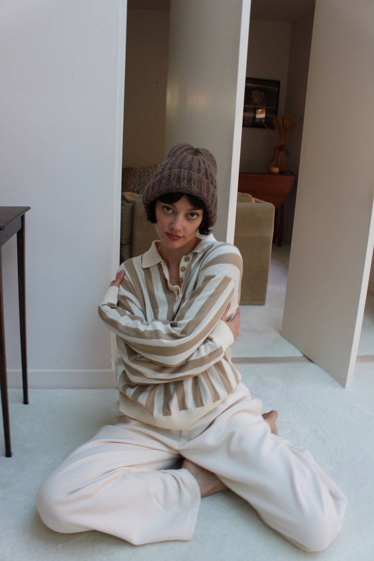 Frankie Alpaca Hat - Umber