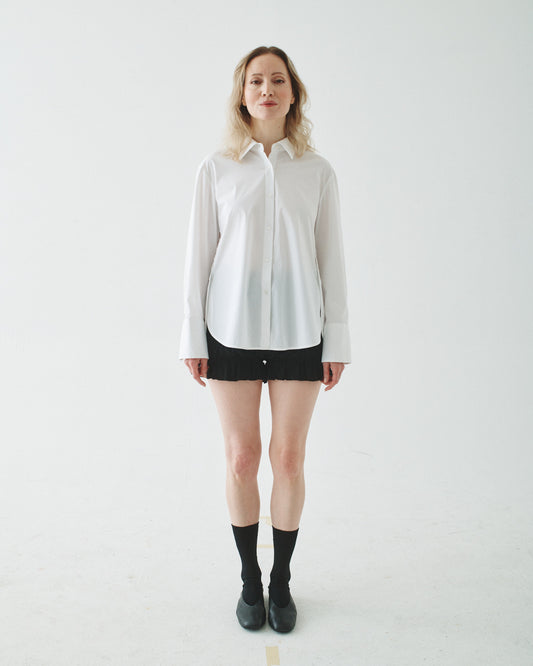 09 Side Vent Shirt - White
