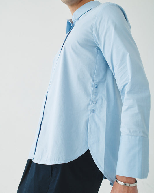 09 Side Vent Shirt - Periwinkle