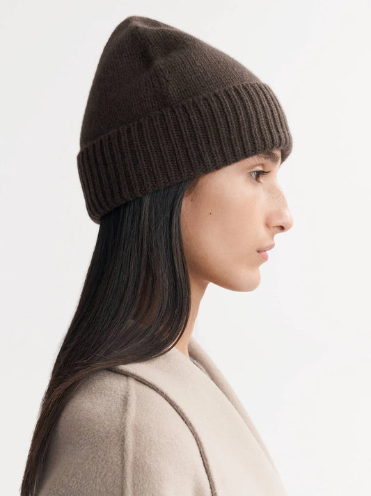 Chunky Beanie - Brown