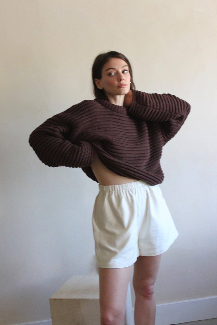 Romy Sweater - Cocoa