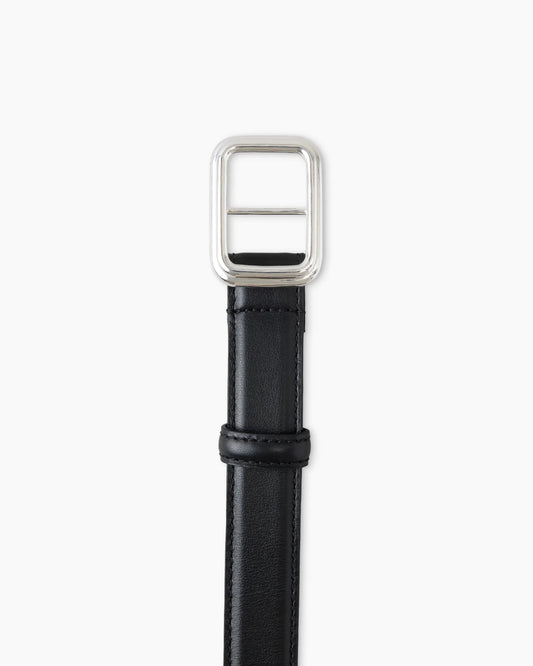 Georgia Wide Belt - Solid Black