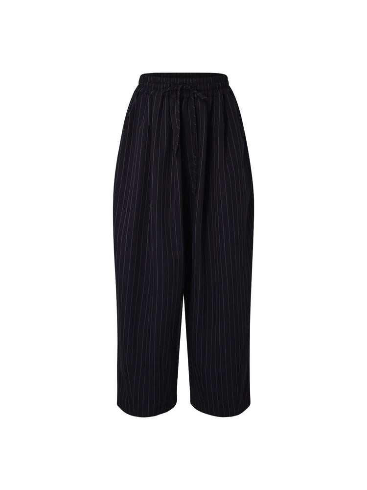 06 Pinstripe Balloon Pants