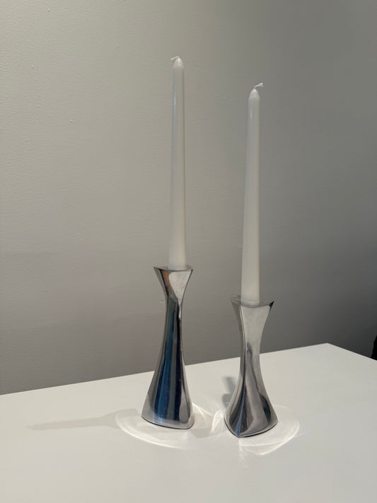 Nambé Candlestick Holders