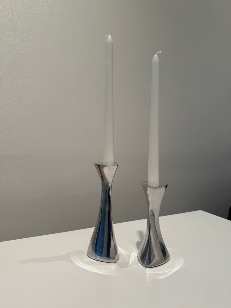 Nambé Candlestick Holders