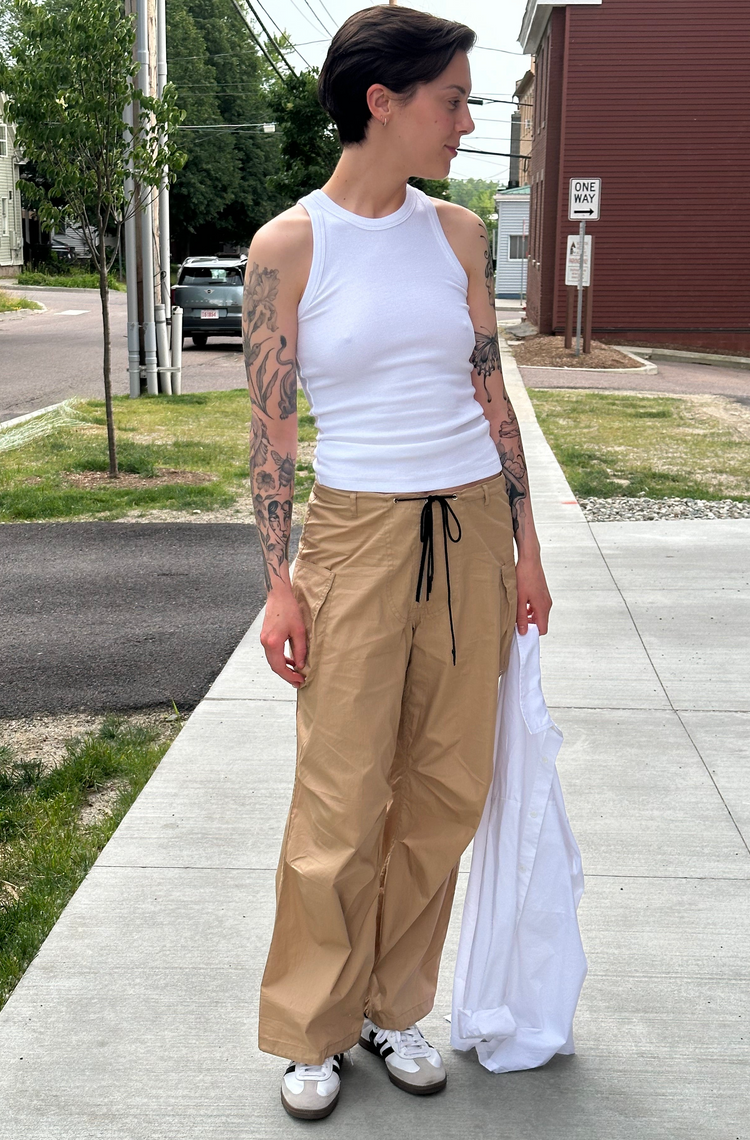 07 Tan Cargo Pant