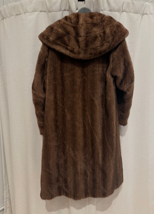 Aldenaire 1960s Faux Mink Coat