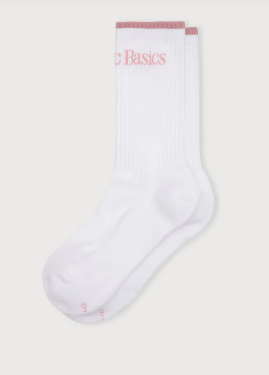 Active Tennis Socks - Rose