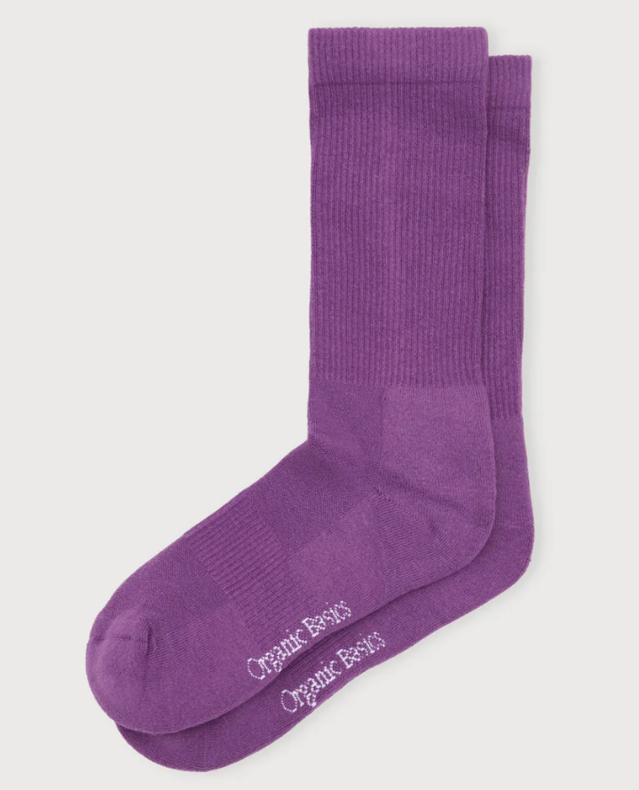 Core Tennis Crew Socks 2-Pack - Purple