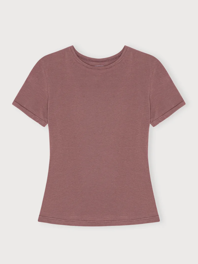 Flex Tee - Rosewood