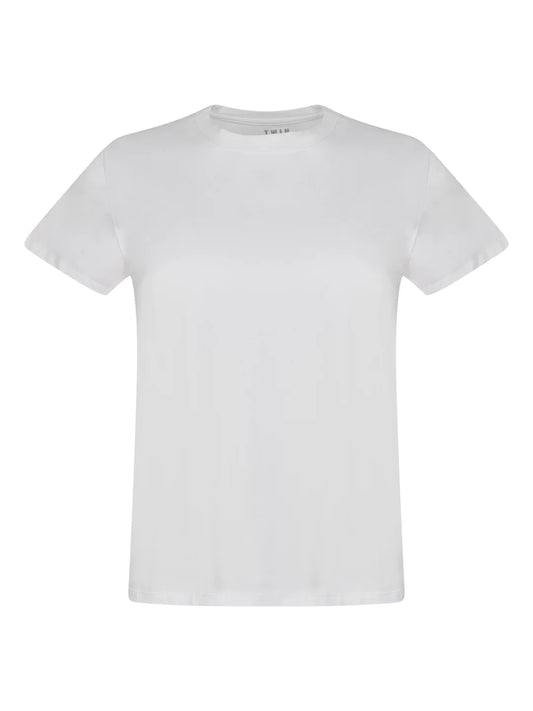 01 White Crew T-Shirt