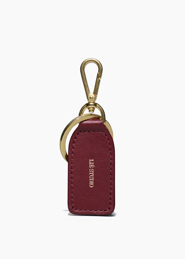 Gaby Keyring - Burgundy