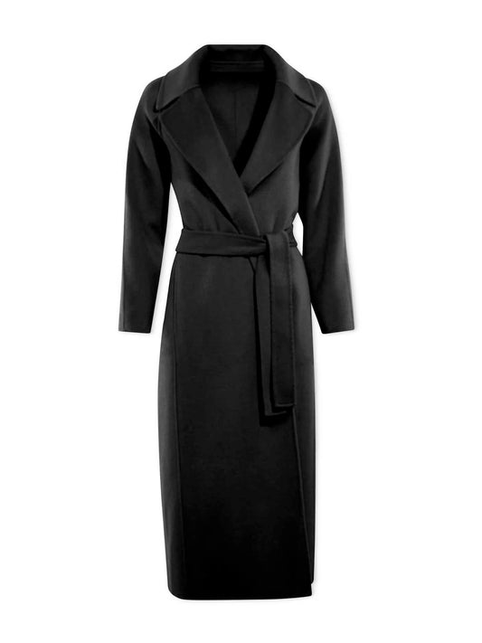 02 Wool Coat - Black