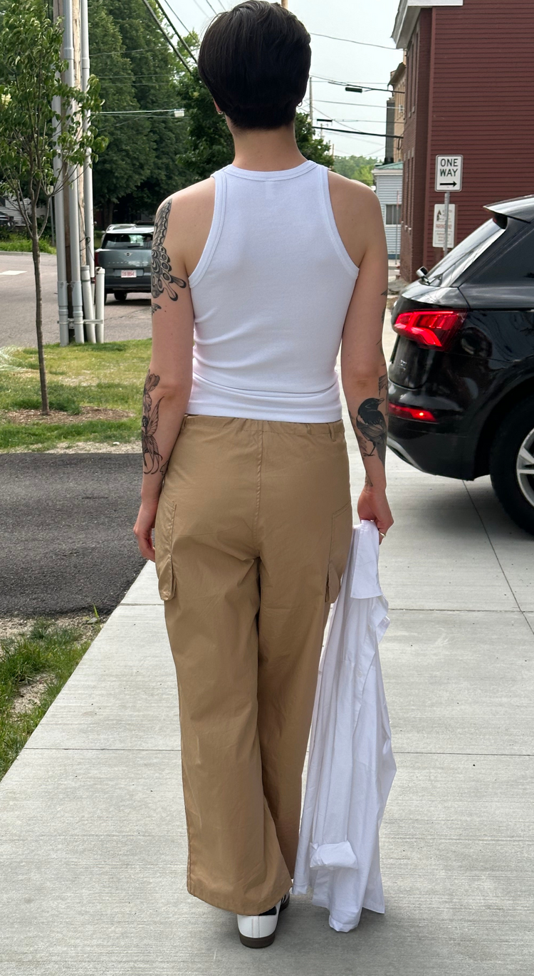 07 Tan Cargo Pant